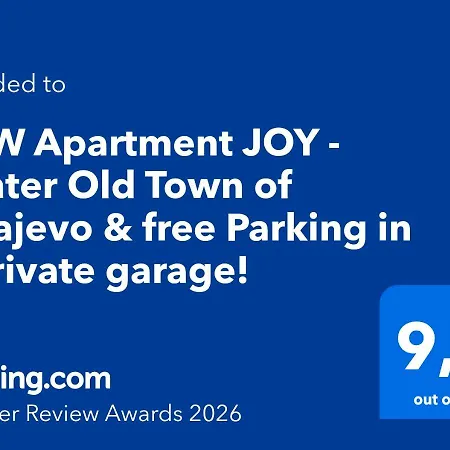 New Joy - Center Old Town Of & Free Parking In A Private Garage! Sarajevo