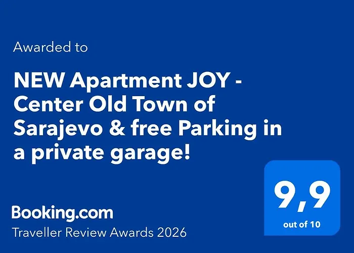 New Joy - Center Old Town Of & Free Parking In A Private Garage! Sarajevo